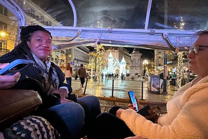 Lisbon Private Tour by Tuk Tuk (Christmas Lights) - Praça do Comércio and the tallest Christmas tree