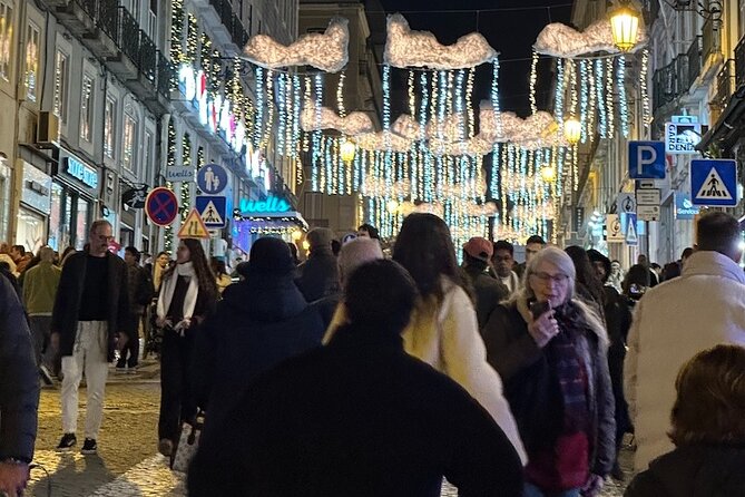 Lisbon Private Tour by Tuk Tuk (Christmas Lights) - Rossio or Praça da Figueira for a 20-minute festive break