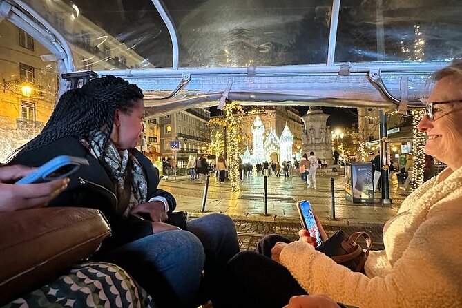 Lisbon Private Tour by Tuk Tuk (Christmas Lights) - Largo do Carmo and Lisbon’s elegant evening streets