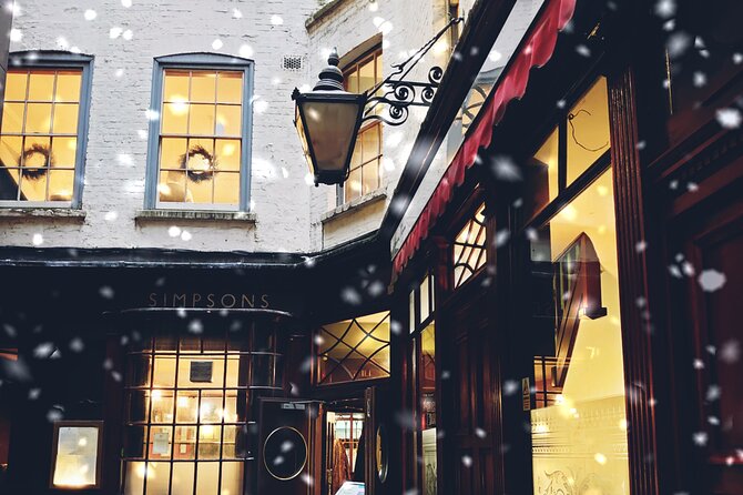 London Christmas Carol & Charles Dickens Small Group Walking Tour - The Royal Exchange and Scrooge’s darker future