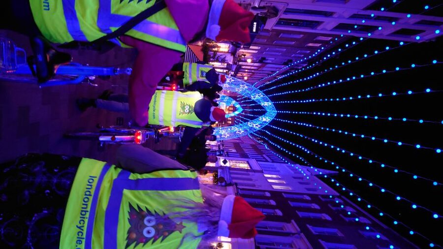 London Christmas Lights Bike Tour - Why a bicycle works well for London at Christmas