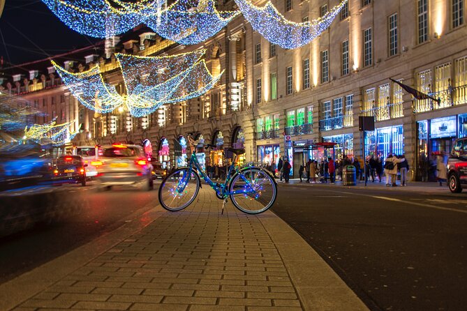 London Christmas Lights Bike Tour with Local Guide - Covent Garden to the Southbank Christmas market