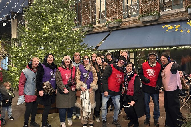 London Christmas Lights Guided Tour With Christmas Music - Neal’s Yard, a tiny photo stop