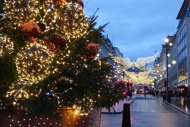 London Christmas Lights Guided Walking Tour - Finishing on Carnaby Street