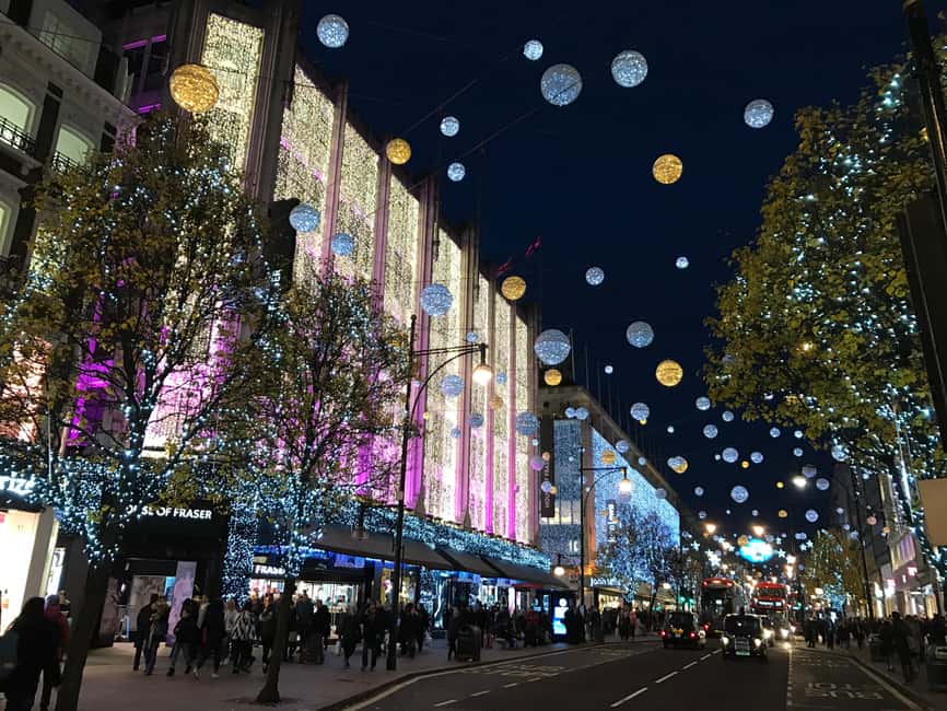 London: Christmas Lights Open-Top Bus Tour - Key things to know before booking
