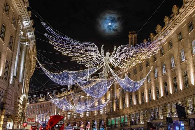 London Christmas Lights Private Night Photography Tour - Leicester Square and the use of colour