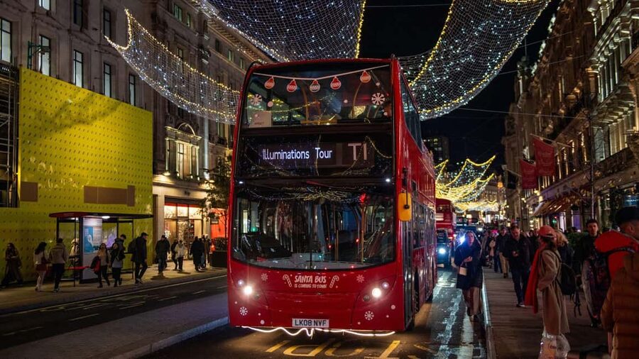 London: Christmas Lights Santa Sleigh Open-Top Tour - The cold-weather question