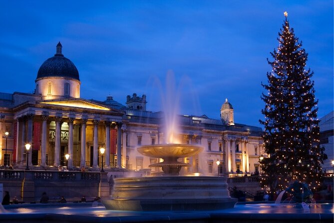 London Christmas Lights Self Guided Walking Tour - Finishing beneath Covent Garden’s Christmas tree
