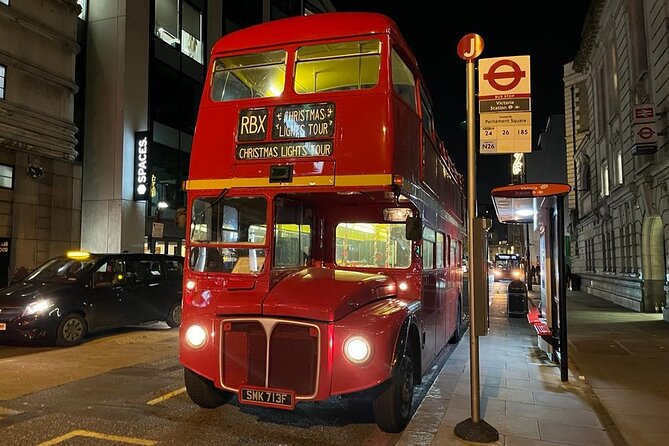 London Christmas Lights Tour by Vintage Double-Decker Bus - What this London Christmas lights tour is really like