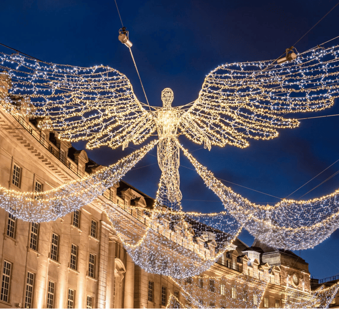 London: Christmas Lights Walking Tour - Covent Garden and Carnaby Street: smaller streets, more character