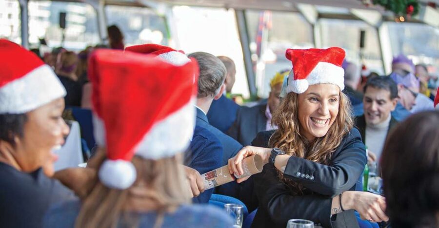 London: Christmas Party Lunch Cruise - Westminster and the London Eye