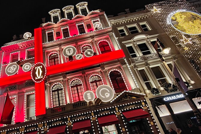 London Christmas Sparkle Private Walking Tour - Liberty and Carnaby Street add character beyond the big names