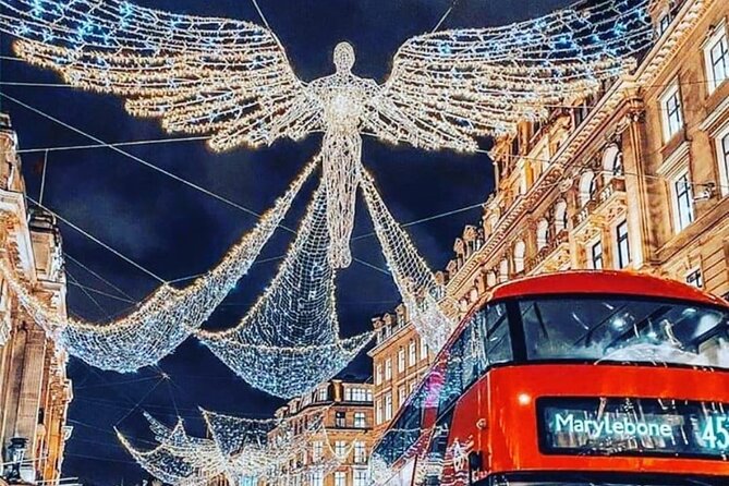 London Exclusive Christmas Lights Guided Tour by Black Cab - Bond Street and Selfridges: luxury with holiday polish