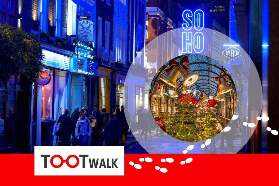 London: Tootbus Christmas Lights Tour incl walking tours - Live commentary, ten audio languages, and the playlist