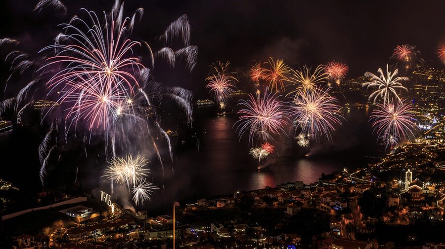Madeira: Pre-Sell New Year’s Eve - Fireworks at Sea 2025/26 - The cruise from Calheta toward Funchal