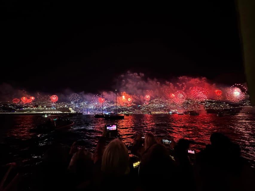 Madeira: Pre-Sell New Year’s Eve - Fireworks at Sea 2025/26 - 1:45 a.m. arrival and getting home