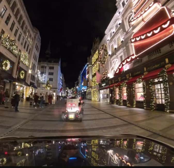 Magical London Christmas Lights Tour in Street-Legal Karts - Regent Street and the grander side of Christmas London