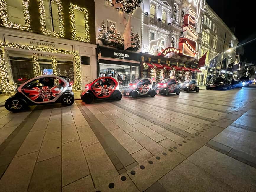 Magical London Christmas Lights Tour in Street-Legal Karts - Piccadilly Circus and the West End after dark