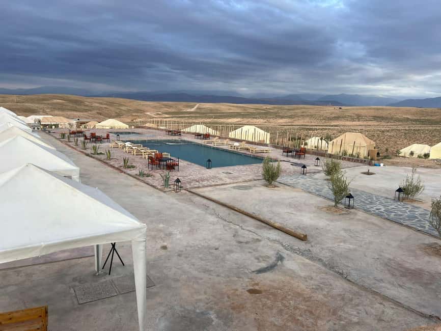Magical New Year Eve Dinner in Agafay Desert with Overnight - Sleeping after midnight in the desert