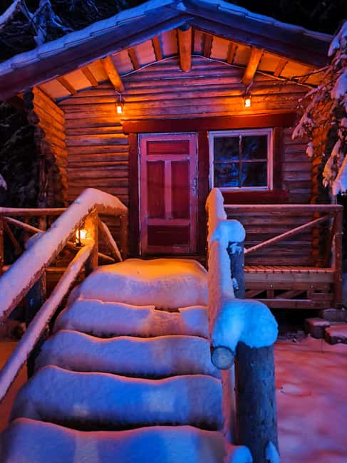 Meet Santa Claus in his magical forest of Sonka Lapland (Rovaniemi) - Following the illuminated path into Sonka Lapland