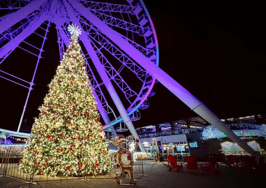 Montreal: Christmas Lights Private Walking Tour - Place des Arts brings culture into the Christmas route