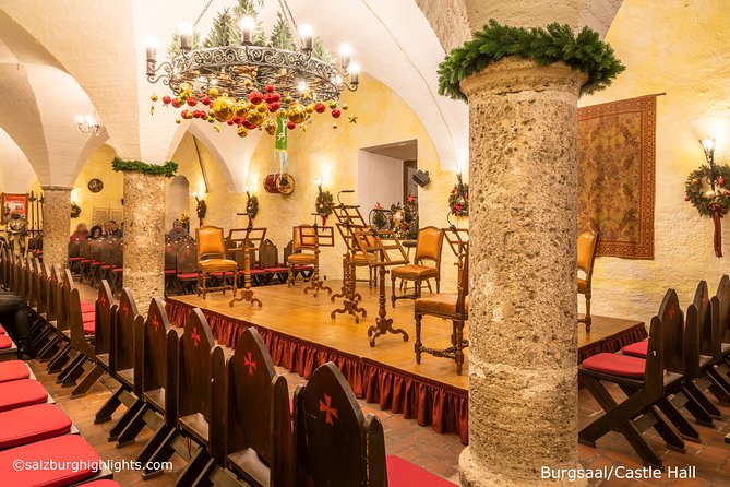 Mozart and Advent/Christmas Concert with Dinner at Fortress Hohensalzburg - Arriving at Hohensalzburg Fortress