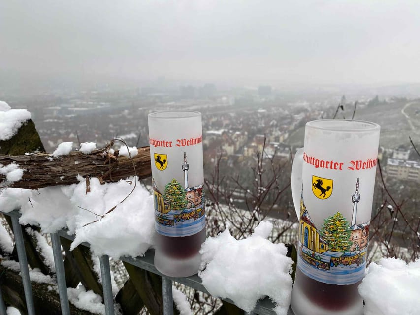 Mulled winetour before christmas in Stuttgart - The views over Stuttgart