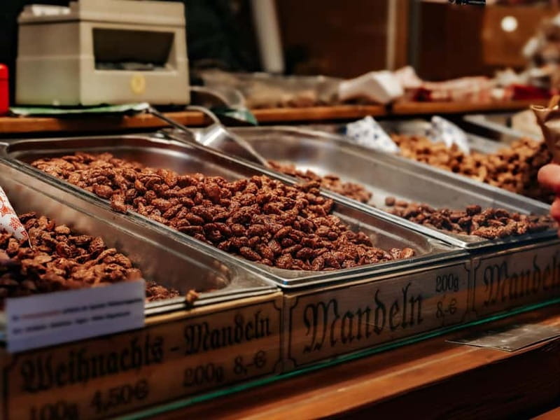 Munich: Christmas Markets Food & Drink Tour - The Crib Market and the meaning of seasonal displays