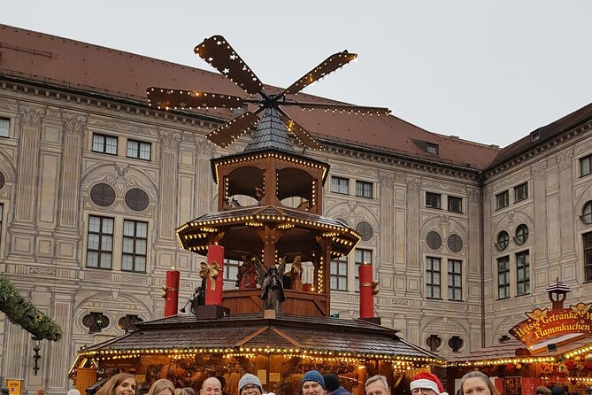 Munich Christmas Markets Private Walking Tour - Maximiliansplatz: finish at the medieval market