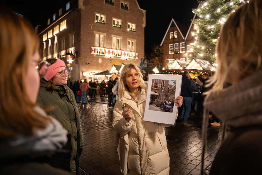Münster x-Mas: Winter tour of Christmas markets – incl. mulled wine - Starting at St. Michaelisbrunnen