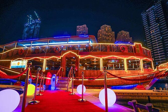 New Year Celebration In Arabian Gulf in Creek with Midnight Cake - Who will enjoy this cruise most