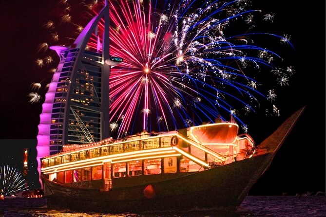 New Year Cruise with Burj Al-Arab Fireworks View - Key points to know before booking