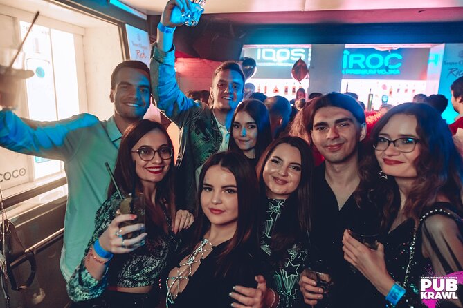 New Year's Eve crawl with 2 Hours free alcohol + Buffet - Krawl Through Krakow - Two hours of beer, wine, and vodka