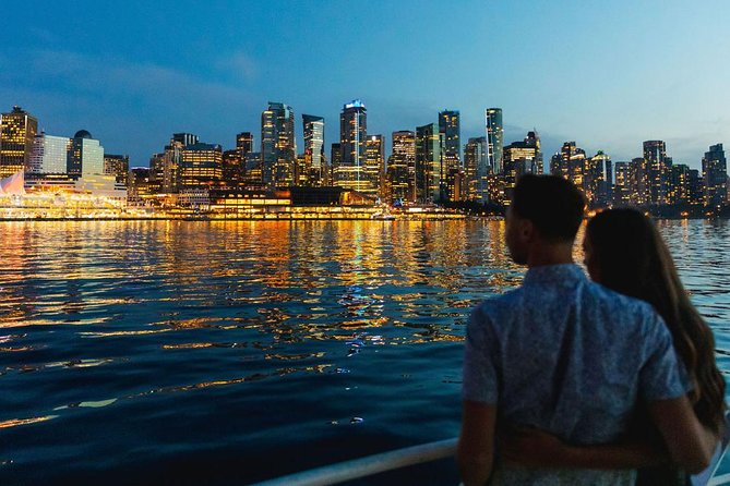 New Year's Eve Dinner Cruise through Vancouver Harbor - What the cruise route gives you after dark