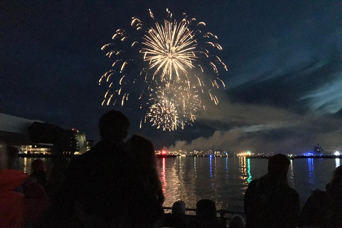 New Year's Eve Fireworks Cruise in Reykjavik - Midnight fireworks from the open deck
