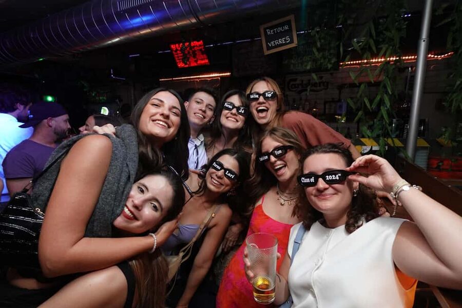 New Year’s Eve Party: Pub Crawl Nice with VIP Entry in Club - Language, safety, and meeting advice