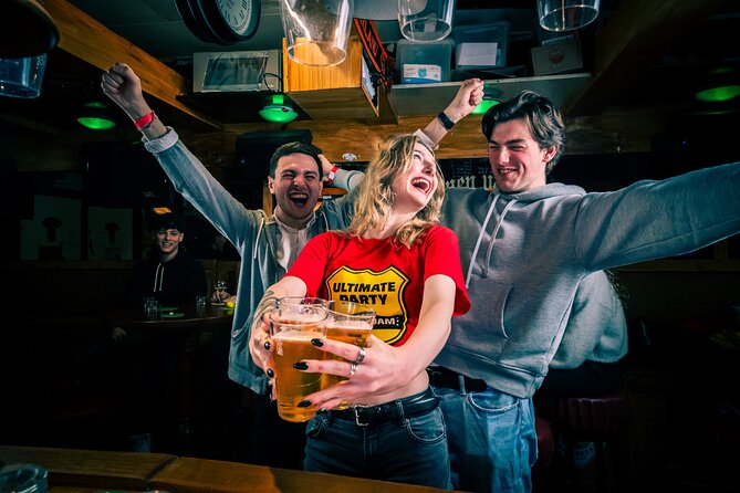 New Year's Eve Pub Crawl With Optional Club Entrance - Red Light Bar and the first hour