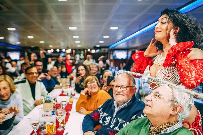 New Year's Party on the Bosphorus Dinner Cruise - Rumeli Fortress From the Water
