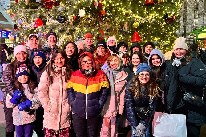 New York Christmas Holiday Lights Walking Tour - Bryant Park brings the holiday market to life
