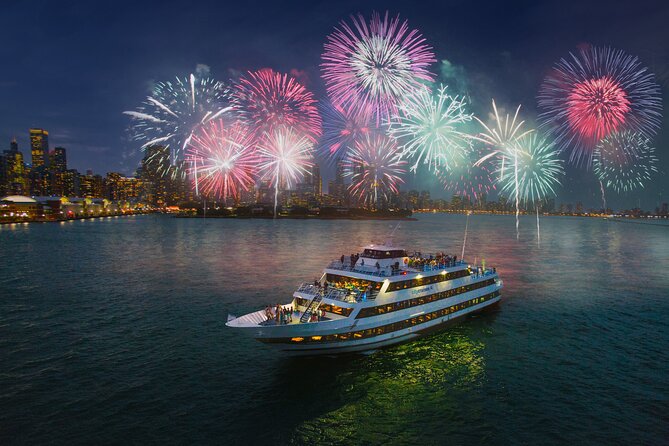 New York Pier 15 New Year's Eve Buffet Dinner Cruise - The Brooklyn Bridge view from the water