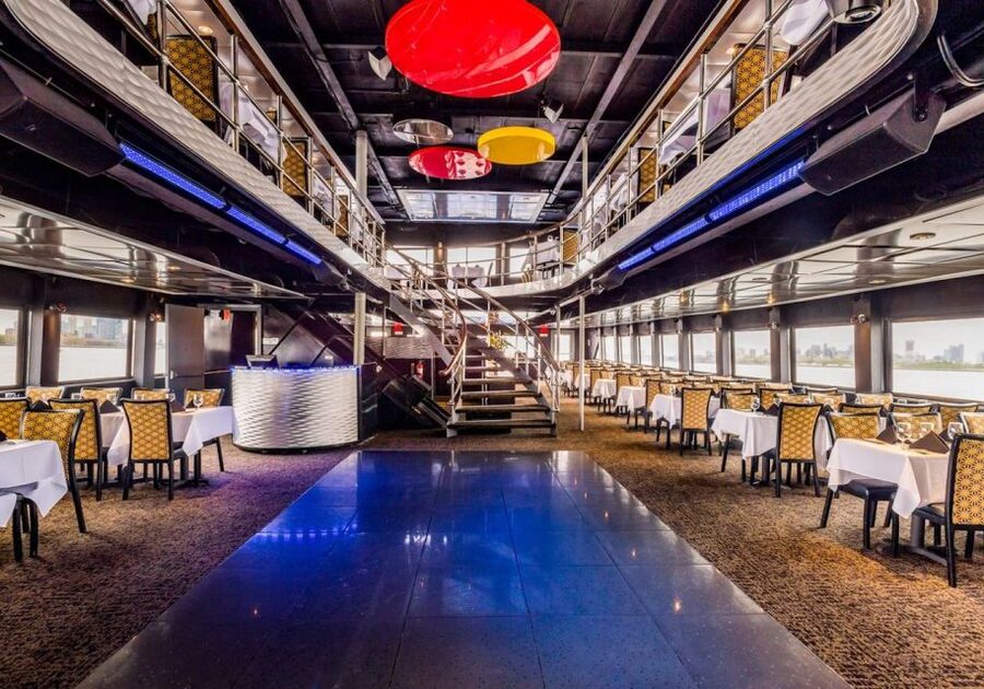 NYC: Christmas Day Buffet Brunch or Dinner Harbor Cruise - Boarding at Chelsea Piers and settling in