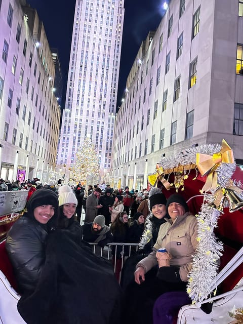 NYC: Christmas Lights Horse Carriage Ride - Saks Fifth Avenue and Rockefeller Center