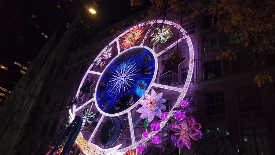 NYC: Christmas Lights Horse Carriage Ride - St. Patrick’s Cathedral and modern Midtown