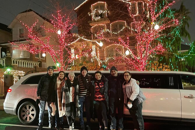 NYC Christmas Lights Tour by Limousine, SUV Or VAN. Dyker Heights - Champagne, snacks, and what is actually included