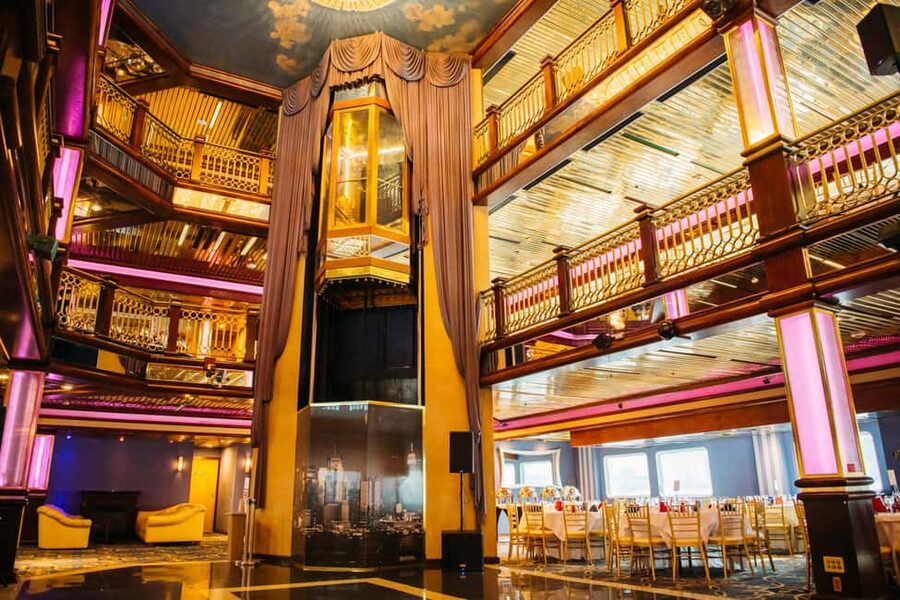 NYC: Cornucopia Majesty New Year's Eve Party Cruise - The dinner buffet from 9:30 PM to 11:30 PM