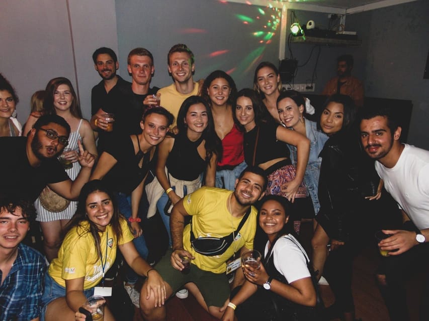 NYE Pub Crawl + VIP Club Entry - Walking to Miradouro de Santa Catarina