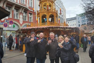 Original Munich Christmas Market Tour with Festive Wine and Food