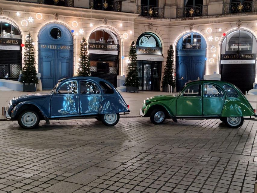 Paris: Private Christmas Lights Tour by Citroën 2CV - Key points to know before booking