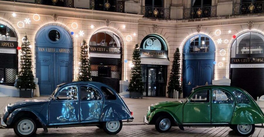 Paris: Private Christmas Lights Tour by Citroën 2CV - Winter clothing, comfort, and practical limits