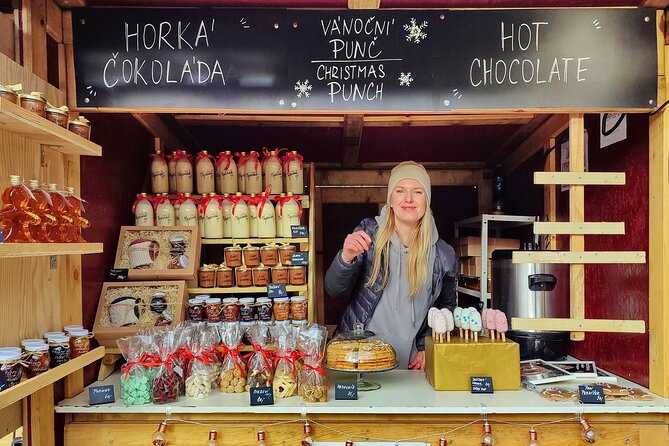 Prague Christmas Markets and Holiday Magic Walking Tour - Old Town Square market: food, lights, and local customs
